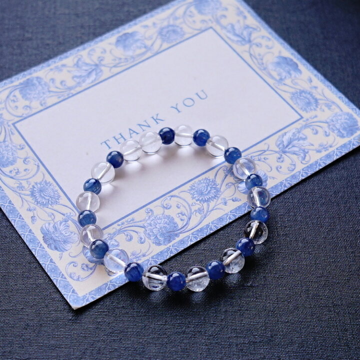 楽天市場】ブレスレット パワーストーン ヒマラヤ水晶 カヤナイト  