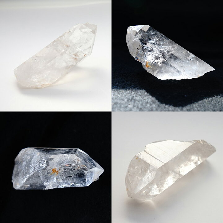 楽天市場】水晶 ポイント水晶 アーカンソー州産 原石 【9種類から 