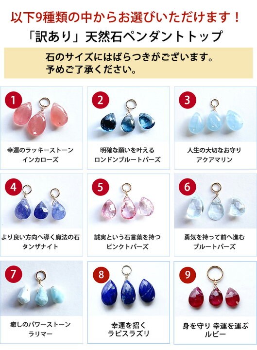 楽天市場】訳あり パワーストーン 天然石 ペンダント ネックレス 