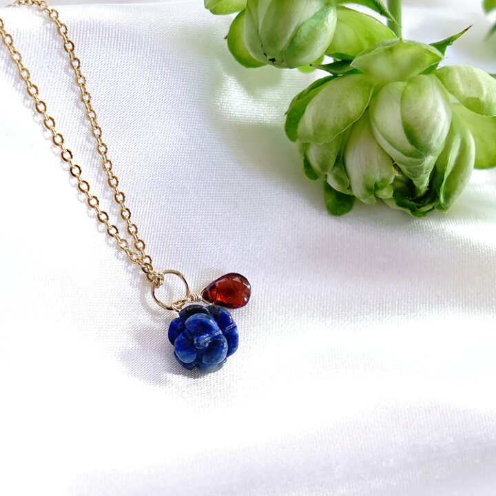 楽天市場】訳あり ラピスラズリ 14KGF ペンダント ネックレス 天然石  