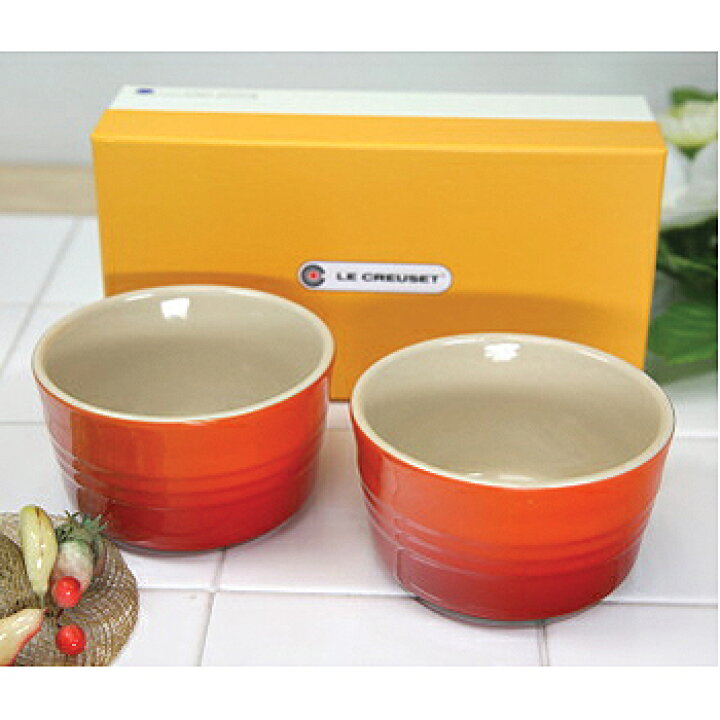 楽天市場】2個入り ル・クルーゼ（Le Creuset） ラムカン L 大 