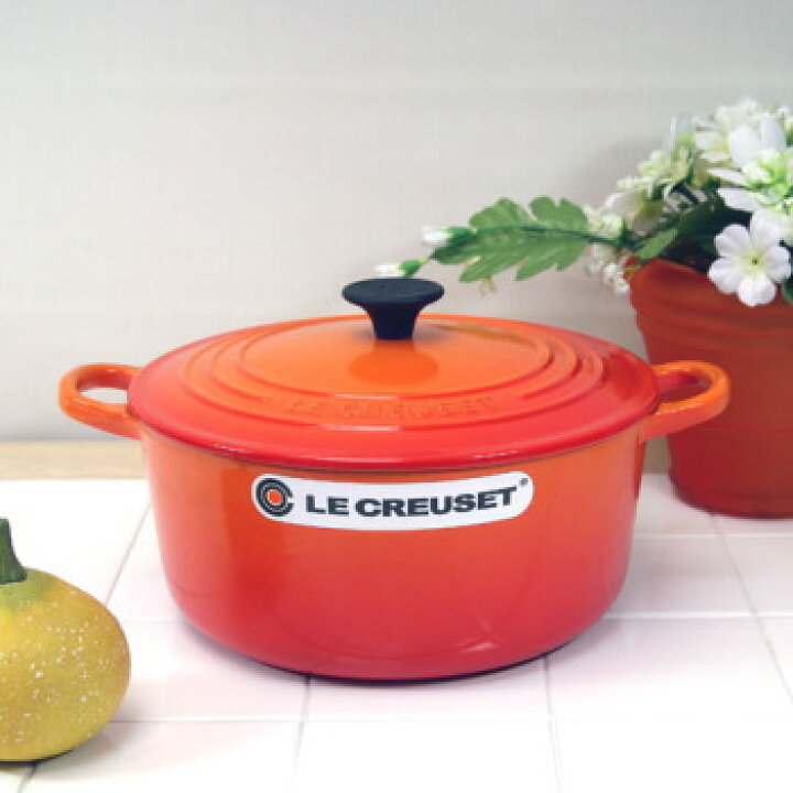 楽天市場】ル・クルーゼ（Le Creuset） ココットロンド 16cm オレンジ 
