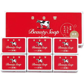 牛乳石鹸 赤箱6個入