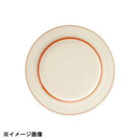 光洋陶器 KOYO カントリーサイド ソーバー オレンジ 23cm ミート皿 13425004