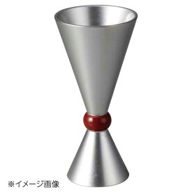 桐井陶器 モデルノ MODERNO 食前酒 箔銀/赤 290-9833
