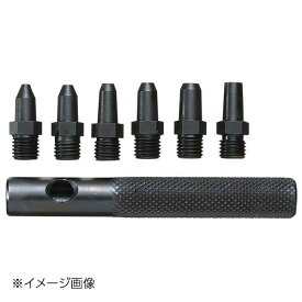 新潟精機 SK 交換式ミニポンチセット 2.0-4.8mm MP-6S