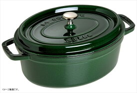 staub ピコ・ココットオーバル 29cm バジル 40509-363