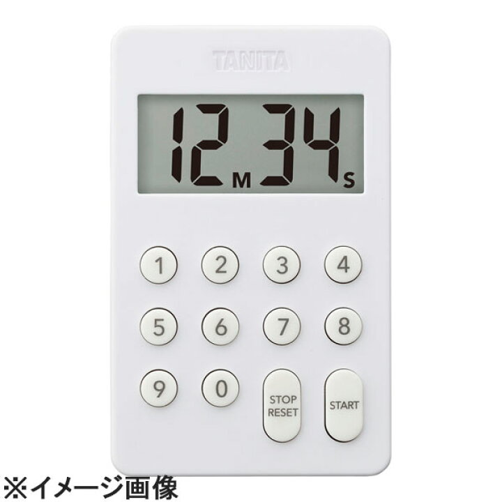 TANITA(タニタ) デジタルタイマー100分計TD-415 ホワイト (BTIC501) スタイルキッチン
