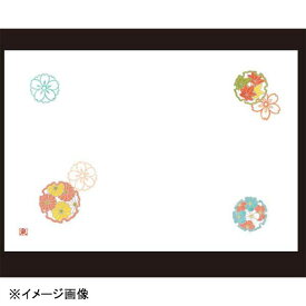 若泉漆器 雪輪文 尺3寸長手テーブルマット(100枚単位) B-26-31