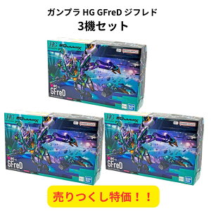 �y���������s�����Z�[���I�z HG GFreD �W�t���h 3�@�Z�b�g 1/144 �K���v�� �@����mGundam GQuuuuuuX BANDAI SPIRITS �v�����f�� ���K�i �V�i ���J��