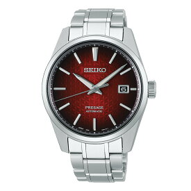 【36回無金利ローン】セイコー プレザージュ SARX089 メンズ 腕時計 レッド SEIKO Sharp Edged Series 6R35 メカニカル 送料無料