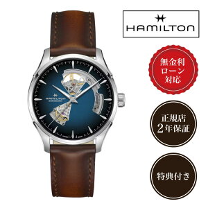 yԌIIōő300%|CgҌzy36񖳋[zn~g HAMILTON WY}X^[ I[v n[g I[g 40mm H32675540 u[  Y rv  Jazzmaster Open Heart Auto 