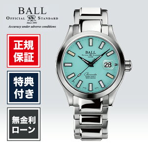 �y15������I���I�ōő�100%�|�C���g�Ҍ��z�y36�񖳋����z�{�[���E�H�b�` �G���W�j�A �}�[�x���C�g �N���m���[�^�[ NM9026C-S44CJ-TQR �����Y �j�� �r���v �u���[ �� �F 40mm BALL WATCH ��������