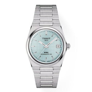 �y�n��97�N���K�X�z�y24�񖳋����z�e�B�\ TISSOT PRX �s�[�A�[���G�b�N�X T137.207.11.351.00 35mm �A�C�X�u���[ �����Y �r���v �I�[�g�}�e�B�b�N ���K�i 2�N�ۏ� �������� ���b�s���O����