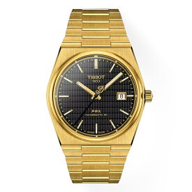 【創業97年正規店】【24回無金利】ティソ TISSOT PRX Damian Lillard Special Edition T137.407.33.051.00 40mm ブラック 黒 黒色 メンズ 腕時計 オートマティック 正規品 2年保証 送料無料 ラッピング無料