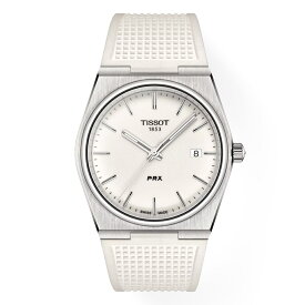 【創業97年正規店】【12回無金利】ティソ TISSOT PRX ピーアールエックス T137.410.17.011.00 40mm ホワイト 白 メンズ 腕時計 クオーツ 正規品 2年保証 送料無料 ラッピング無料