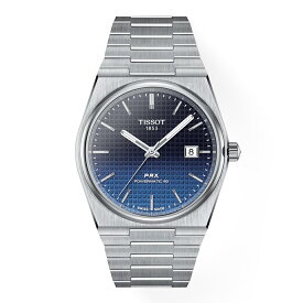 【創業97年正規店】【24回無金利】ティソ TISSOT PRX ピーアールエックス パワーマティック80 T137.407.11.051.01 40mm ブルー 青 メンズ 腕時計 オートマティック 正規品 2年保証 送料無料 ラッピング無料
