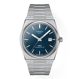 【創業97年正規店】【24回無金利ローン】ティソ TISSOT PRX ピーアールエックス パワーマティック80 T137.407.11.041.00 40mm ブルー 青 メンズ 腕時計 オートマティック 正規品 2年保証 送料無料 ラッピング無料