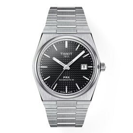 【創業97年正規店】【24回無金利】ティソ TISSOT PRX ピーアールエックス パワーマティック80 T137.407.11.051.00 40mm ブラック 黒 メンズ 腕時計 オートマティック 正規品 2年保証 送料無料 ラッピング無料