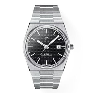 �y�n��97�N���K�X�z�y24�񖳋������[���z�e�B�\ TISSOT PRX �s�[�A�[���G�b�N�X �p���[�}�e�B�b�N80 T137.407.11.051.00 40mm �u���b�N �� �����Y �r���v �I�[�g�}�e�B�b�N ���K�i 2�N�ۏ� �������� ��