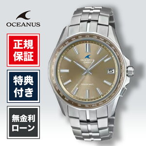 �y3/25����I���I�ōő�100%�|�C���g�Ҍ��z�y24�񖳋����z�J�V�I �I�V�A�i�X �}���^ OCW-S400A-5AJF �����Y �r���v �����Y�r���v �S�[���h �� ���F CASIO OCEANUS Manta S400Series ��������