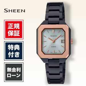 �y6/5����I�ő�100%�|�C���g�Ҍ��z�y24�񖳋����zSHEEN �V�[�� SHS-4528GBJ-7AJF Solar Sapphire Model �J�V�I CASIO �u���b�N ���K�i �����Y�r���v ���f�B�[�X �r���v �u�����h �v���[���g ��������