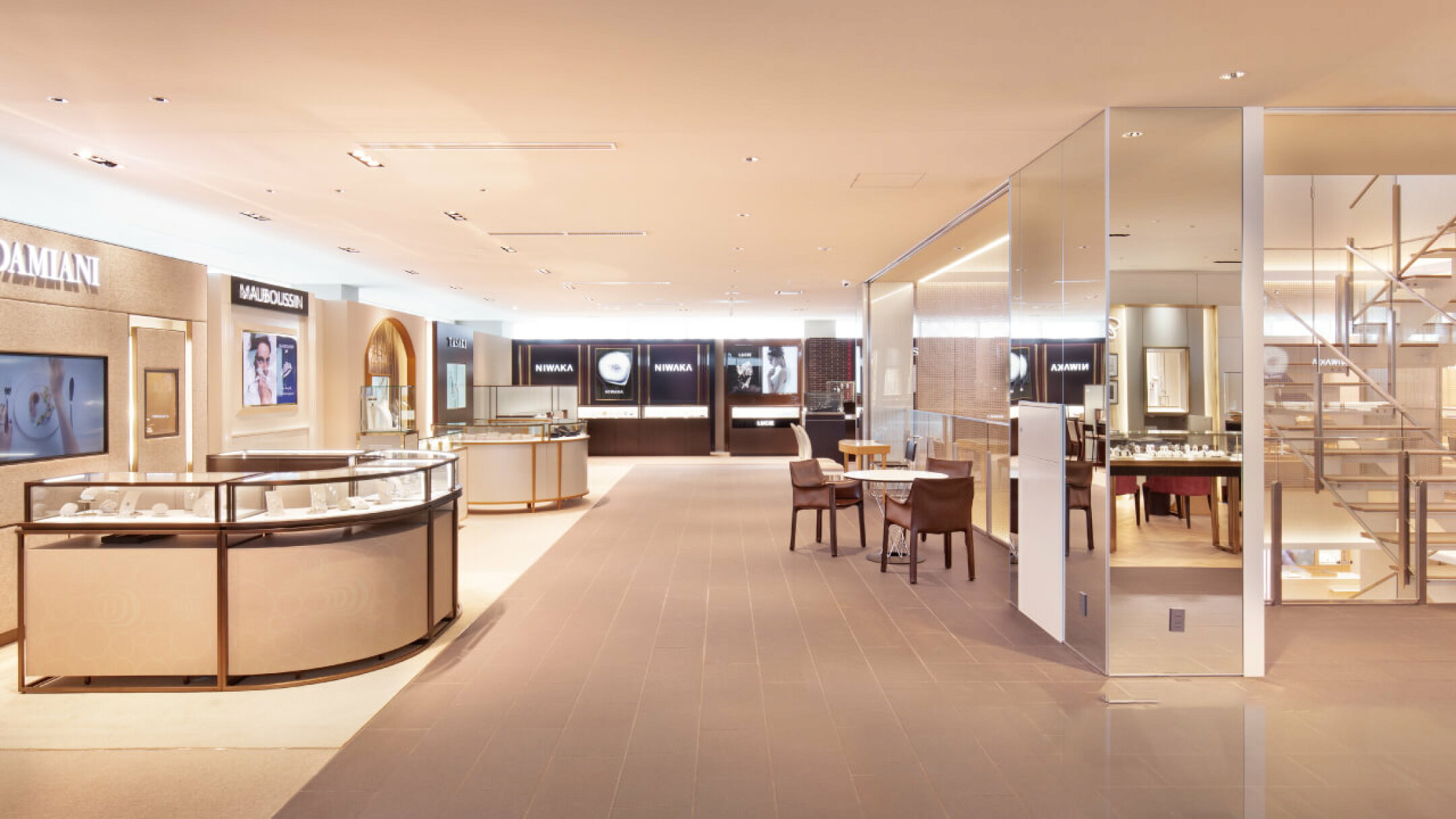 ハラダ本店 各ブランド売り場