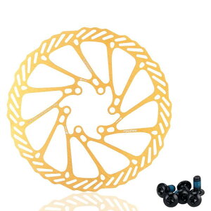 HOUSON ���]�ԃu���[�L�f�B�X�N 160mm/180mm MTB�f�B�X�N ���[�h�o�C�N�A�}�E���e���o�C�N�AMTB�ABMX�A�V�e�B�o�C�N�p G3 160MM �S�[���h