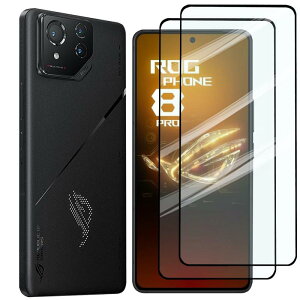 Guizzcg�y2���zASUS ROG Phone 9 Pro/Phone 9/ROG Phone 8 Pro/ROG Phone 8 �p �t�B���� �����K���X �ی�t�B���� �d�x9H �����ߗ� �C�A�h�~ �w��h�~ �����z�� �\��t���ȒP, �u���b�N
