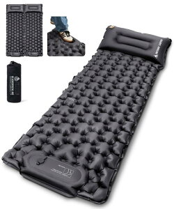 OneTigris BLACKCRYSTAL �G�A�[�}�b�g �����ݎ� �L�����v�}�b�g �����A�� ���t�� 196 x 60 x 13/6.5 cm �h�� �y�� �R���p�N�g���[ ���[�ܕt�� �����^�ѕ֗� �A�E�g�h�A �\���L�����v �t�@�~���[�L�����v