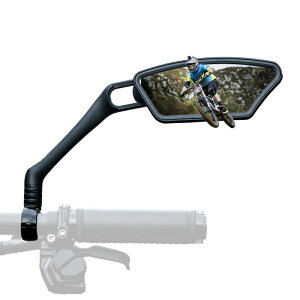 ROCKBROS ���]�� �~���[ ���]�ԗp �o�b�N�~���[ ��21-26mm�Ή� �h�������Y HD���� 360�x��] �L�p���p ���߉\ ��t�ȒP ���萫 ���[�h�o�C�N �N���X�o�C�N �o�[�G���h�~���[ �T�C�h�~���[