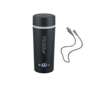 Focustar �d�C�P�g�� �|�[�^�u�� ���^ �g�їp 350ML �|�[�^�u���P�g�� 300W �~�j�P�g�� 4�i�K���x���� �����㎩��OFF �󕰂��h�~ �R���p�N�g �g���x���P�g�� �������ȒP ���s �L�����v �Ԓ�����