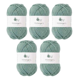 ���E�[�� knitworm �ю� 5�ʃZ�b�g Melange L �������W�ɑ� �ɑ� 30g(45m) �E�[��60�� �A�N����40��