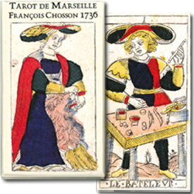 【タロット】あす楽対応ラッキーカードプレゼント！【現存最古のマルセイユ版タロット】タロット・デ・マルセイユ・フランソワ・ショッソン・1736