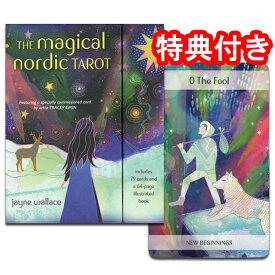【オーロラに包まれた幻想的なタロットカード】マジカル・ノルディック・タロット