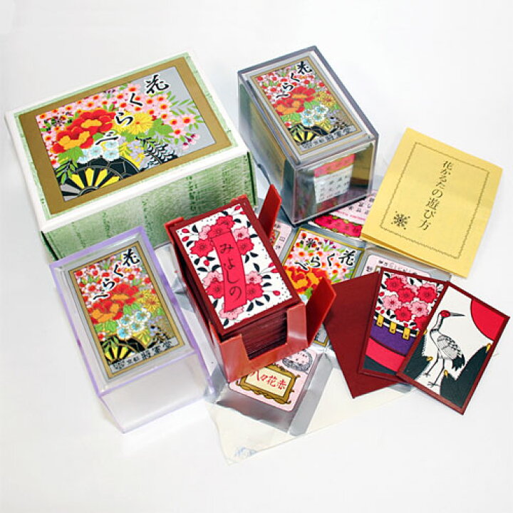 楽天市場 日本の伝統ゲーム 花札 花くらべ 一対 タロット直輸入専門店 ヘリテイジ
