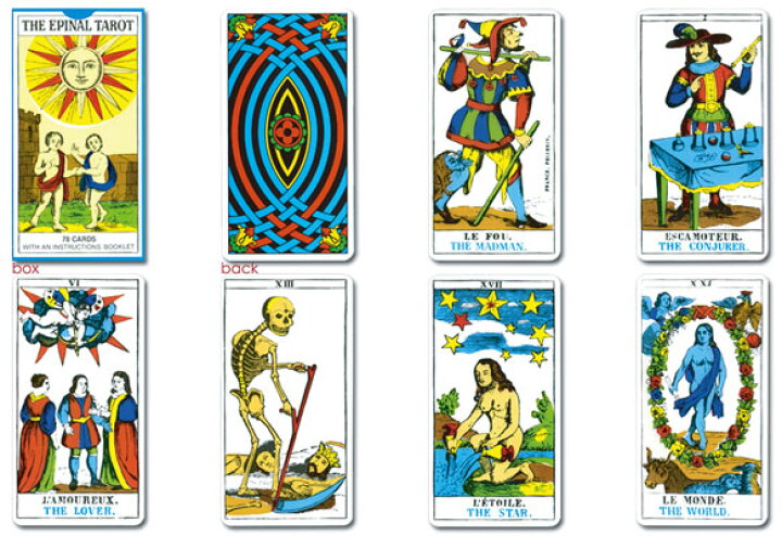 楽天市場】【タロットカード】エピナル・タロットTHE EPINAL TAROT 