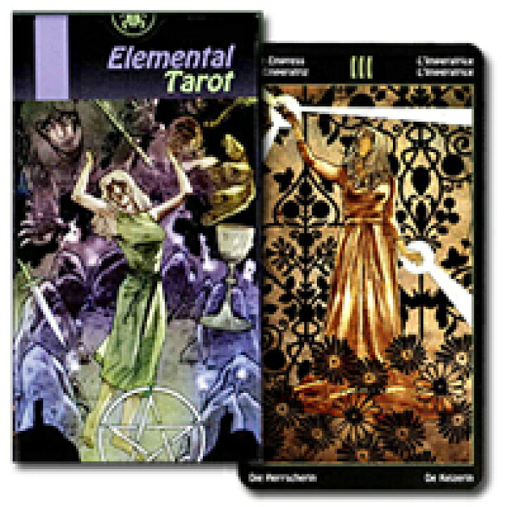 楽天市場】【タロットカード】エレメンタル・タロットElemental Tarot 