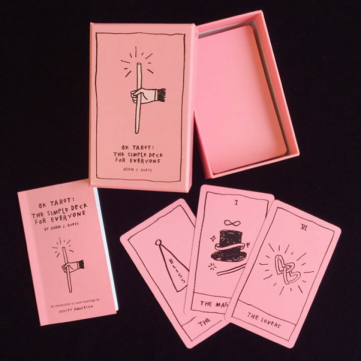 楽天市場 カワイイピンク色のカード Okタロット タロット直輸入専門店 ヘリテイジ