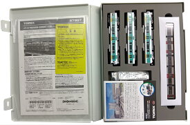 【中古】Nゲージ TOMIX(トミックス) 97957 JR 227系近郊電車・広島電鉄5100形(ラッピングコラボトレイン) 3両+1編成セット 【C】 パーツ取付残有/広島電鉄5100形 Nゲージ化(動力付き・元パーツ無し)