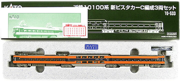楽天市場】【中古】Nゲージ KATO(カトー) 10-533 近鉄 10100系 新 