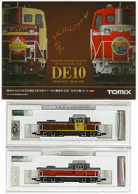 【中古】Nゲージ TOMIX(トミックス) 98949 わたらせ渓谷鐵道 DE10形 ディーゼル機関車 (1537・1678号機) 2両セット 【A´】 ※スリーブ・外箱傷み