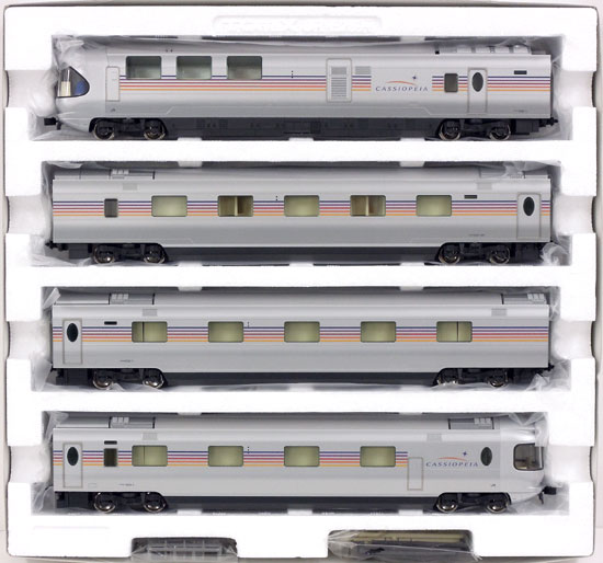 鉄道模型 HOゲージ 中古 TOMIX HO-088 JR 2013年ロット A カシオペア 人気商品 4両基本セット プレゼント E26系特急寝台客車
