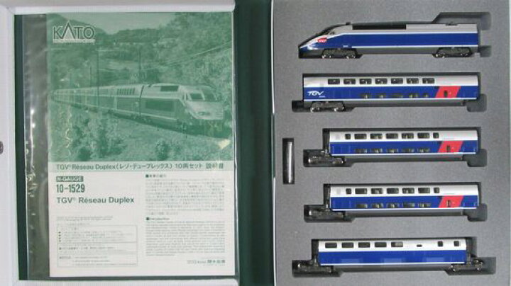 楽天市場 中古 Nゲージ Kato 10 1529 Tgv レゾ デュープレックス 10両セット A 外スリーブ傷み ホビーランドぽち 楽天市場店