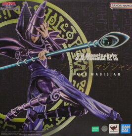 【中古】 バンダイスピリッツ S.H.MonsterArts ブラック・マジシャン 【A´】 未開封品/箱、パッケージ少し傷みあり