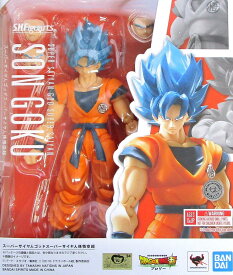【中古】 バンダイ S.H.Figuarts スーパーサイヤ人ゴッドスーパーサイヤ人 孫悟空-超- 【A´】 未開封品/箱、パッケージ少し傷みあり