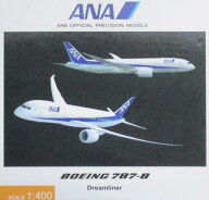 【中古】 その他 完成品(航空機) 民間機 全日空商事 1/400 B787-8 ANA ドリームライナー レジ番付与なし …