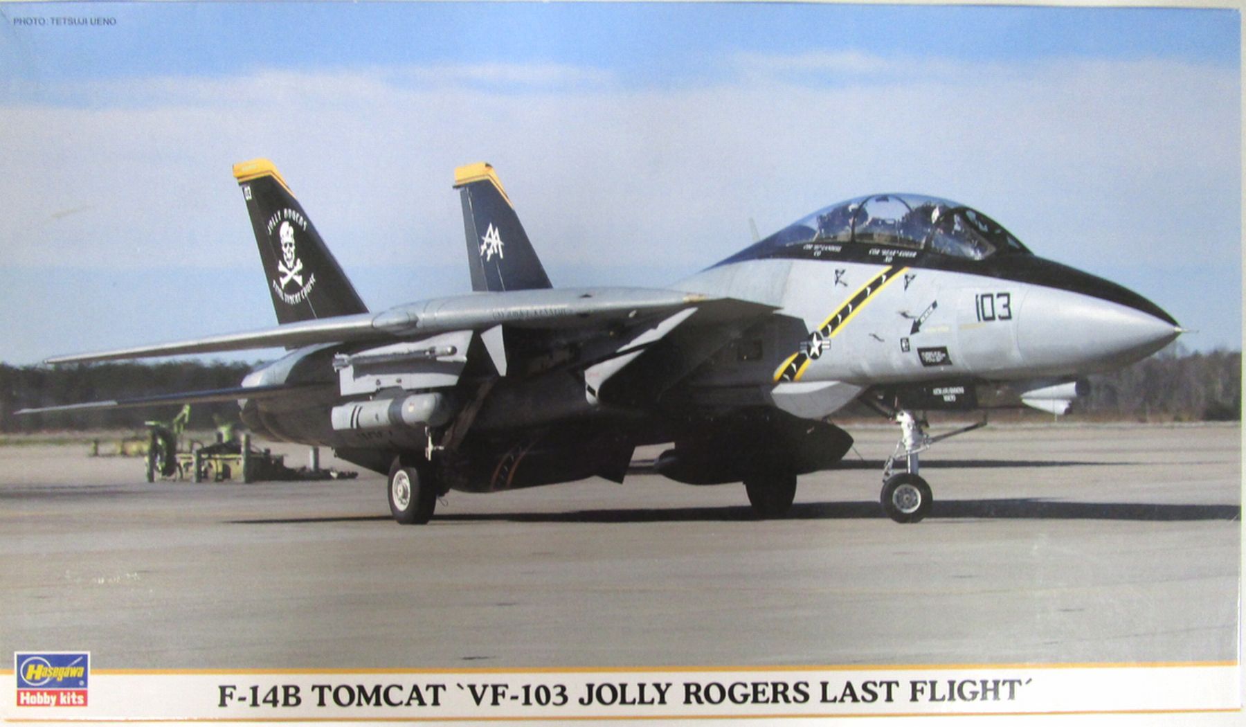  その他  <br>プラモデル(航空機) 軍用機 <br>ハセガワ 00382 72 F-14B トムキャット `VF-103 ジョリー ロジャース ラストフライト´ <br> <br>外箱、説明書傷み デカール劣化