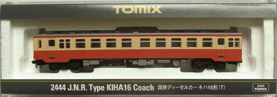 鉄道模型 ファッションの Nゲージ 中古 TOMIX 2444 国鉄ディーゼルカー 2009年ロット A T キハ16形 保証
