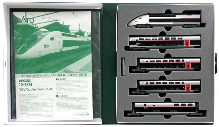 楽天市場】【中古】Nゲージ KATO(カトー) 10-1324 TGV Duplex 